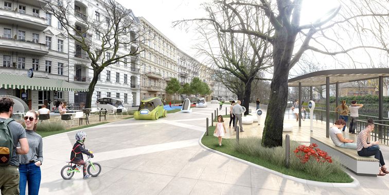 Die Berliner Straßen sollen wieder zum Lebens- und Mobilitätsraum für Menschen werden